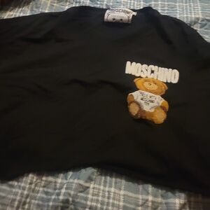 Moschino Black Couture Bear Top